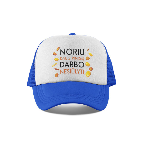 Kepuraitė "Noriu darbo" Kepuraitė "Noriu darbo"