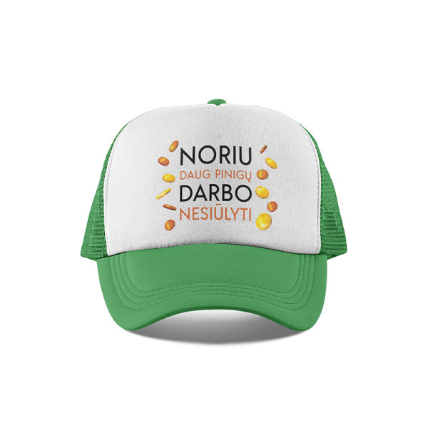 Kepuraitė "Noriu darbo" Kepuraitė "Noriu darbo"