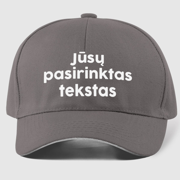 Kepuraitė su Jūsų pasirinktu užrašu