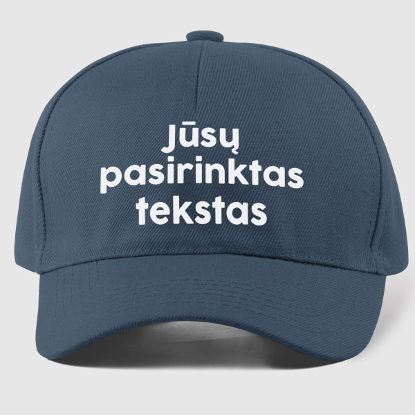 Kepuraitė su Jūsų pasirinktu užrašu