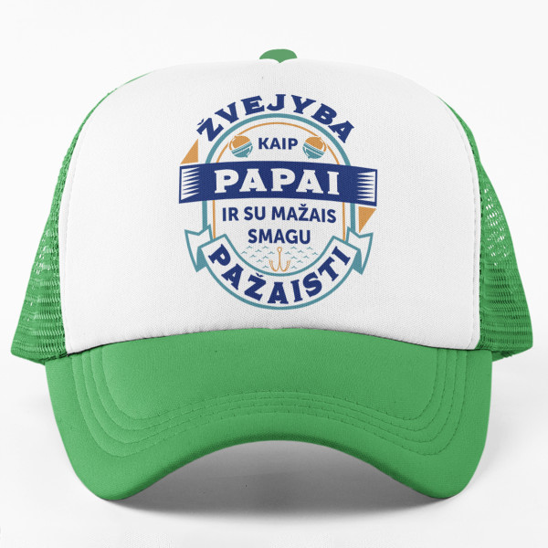 Kepuraitė "Žvejyba kaip papai" Kepuraitė "Žvejyba kaip papai"