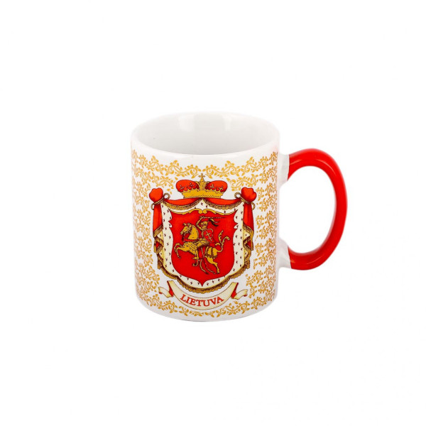 Mažas keramikinis puodelis "Vytis" (130ml) Mažas keramikinis puodelis "Vytis" (130ml)