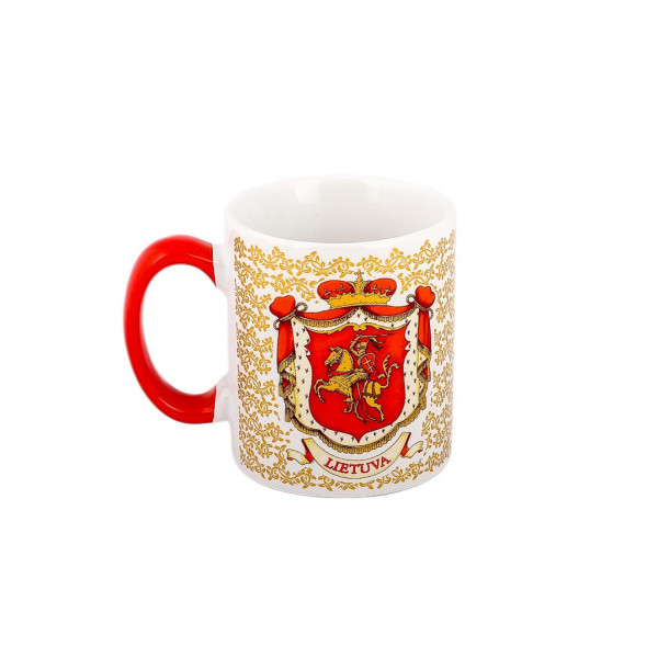 Mažas keramikinis puodelis "Vytis" (130ml) Mažas keramikinis puodelis "Vytis" (130ml)