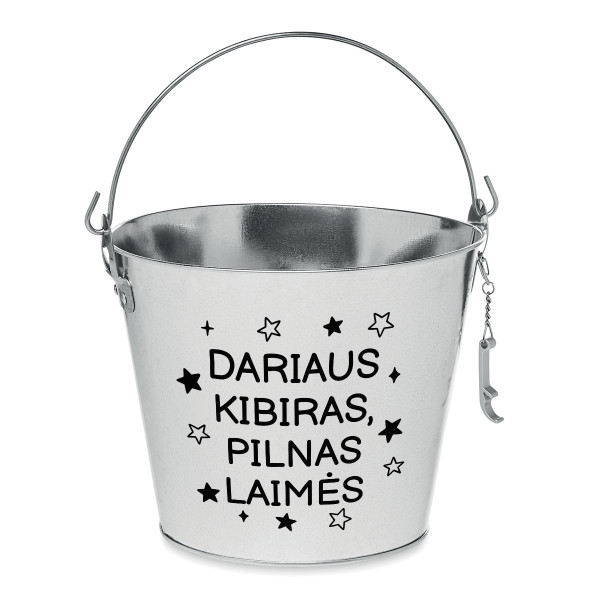 Kibiras "Kibiras, pilnas laimės" su Jūsų pasirinktu vardu