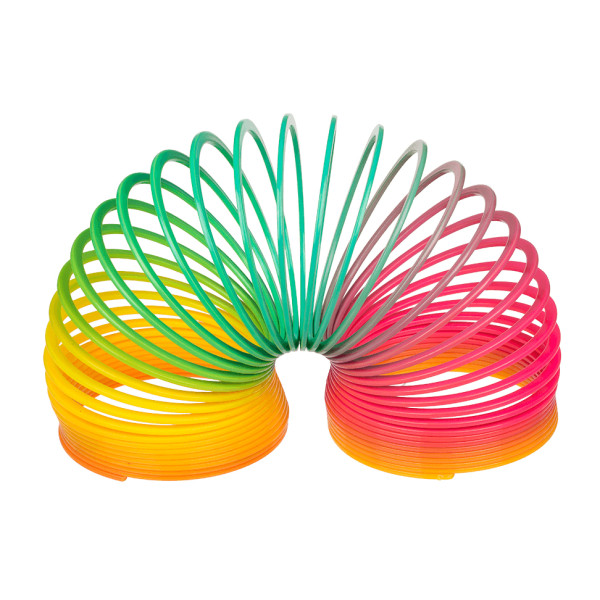 Klasikinis žaislas "Spyruoklė" (skersmuo 10cm) Klasikinis žaislas "Spyruoklė" (skersmuo 10cm)