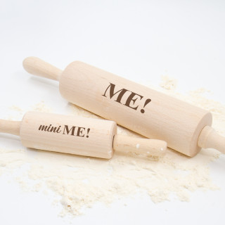 Kočėlų rinkinys "Me and mini me"