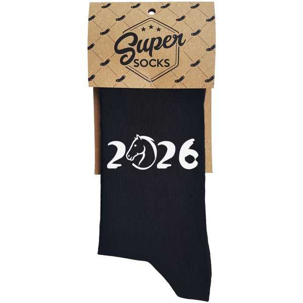 Kojinės "2026 - Arklio metai"