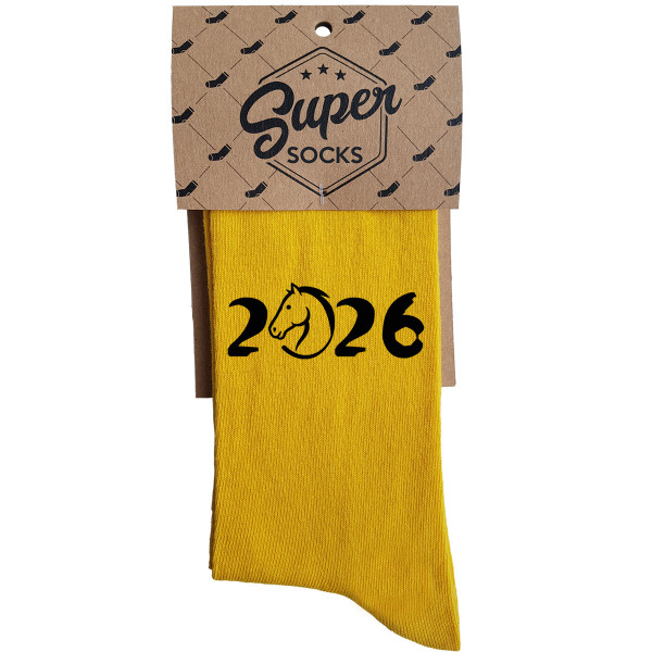 Kojinės "2026 - Arklio metai"