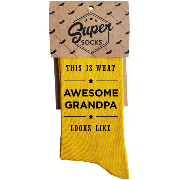 Kojinės "Awesome Grandpa"