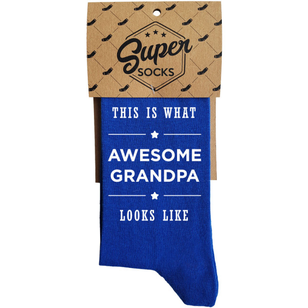 Kojinės "Awesome Grandpa"