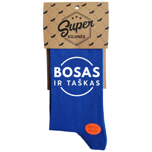 Kojinės "Bosas ir taškas" Kojinės "Bosas ir taškas"