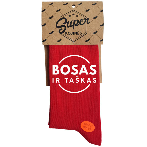 Kojinės "Bosas ir taškas" Kojinės "Bosas ir taškas"