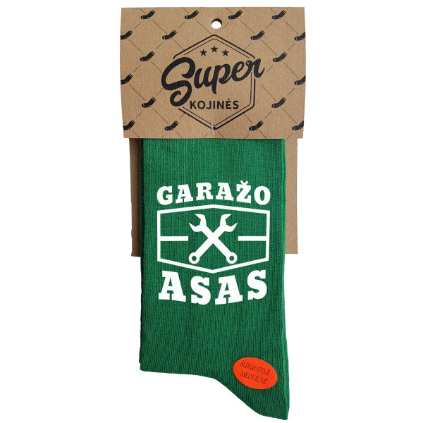 Kojinės "Garažo asas" Kojinės "Garažo asas"