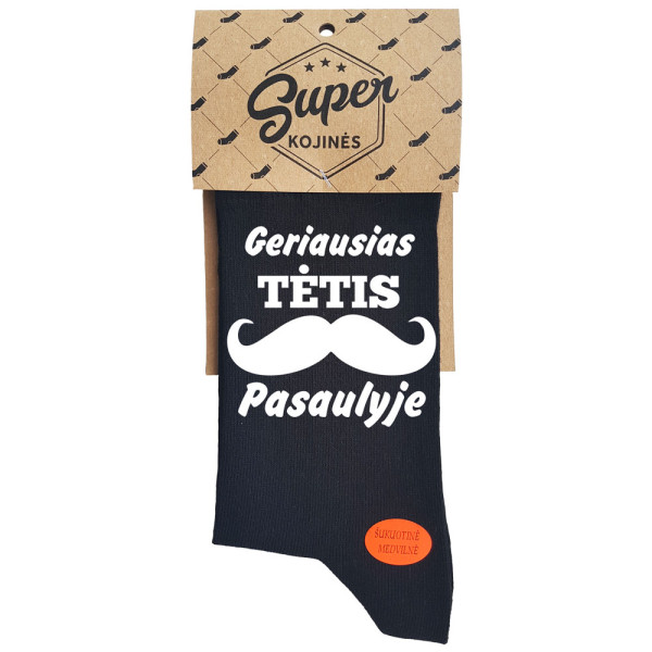 Kojinės "Geriausias tėtis pasaulyje"