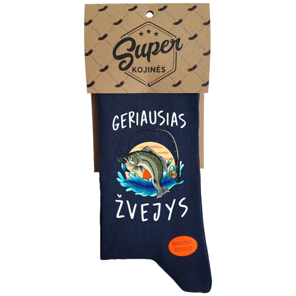Kojinės "Geriausias žvejys" Kojinės "Geriausias žvejys"