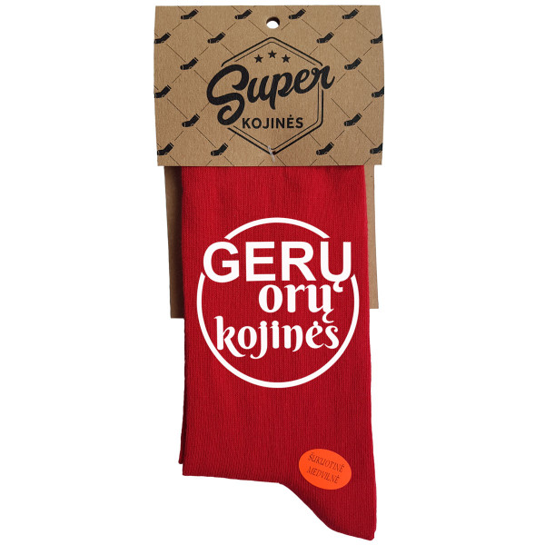 Kojinės "Gerų orų kojinės" Kojinės "Gerų orų kojinės"