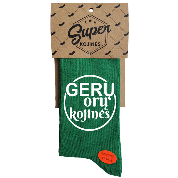 Kojinės "Gerų orų kojinės" Kojinės "Gerų orų kojinės"