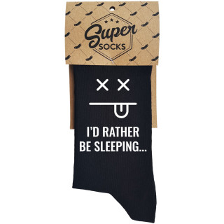 Kojinės "I'd rather be sleeping"