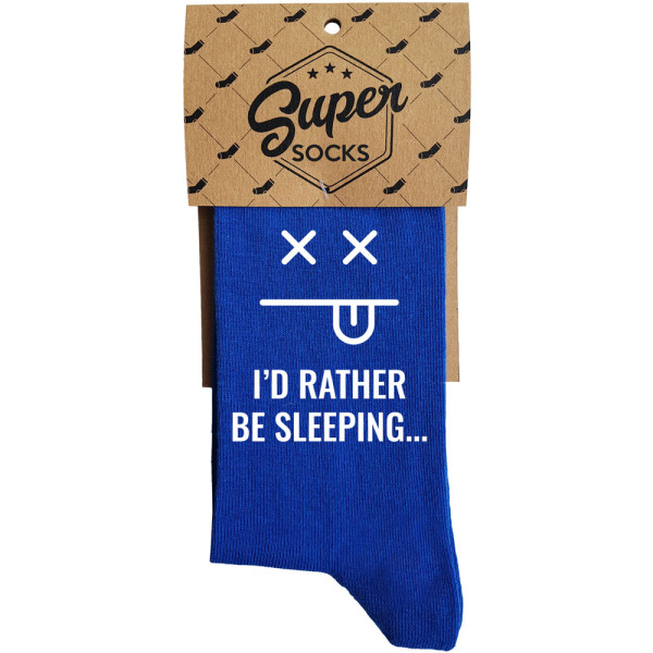 Kojinės "I'd rather be sleeping"