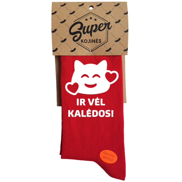 Kojinės „Ir vėl Kalėdos!“ Kojinės „Ir vėl Kalėdos!“