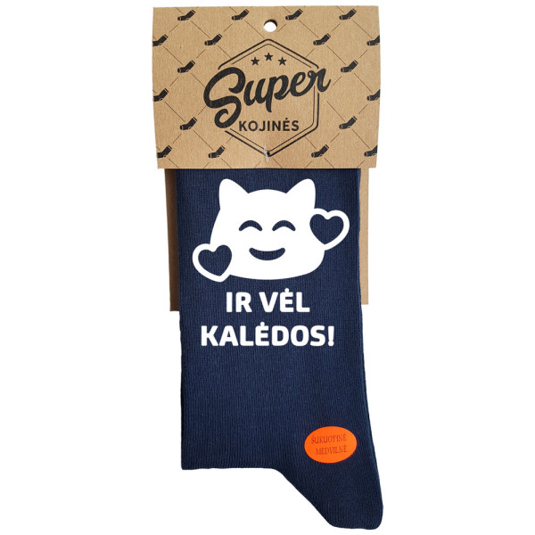 Kojinės „Ir vėl Kalėdos!“ Kojinės „Ir vėl Kalėdos!“