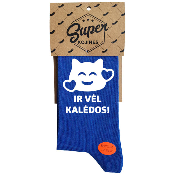 Kojinės „Ir vėl Kalėdos!“ Kojinės „Ir vėl Kalėdos!“