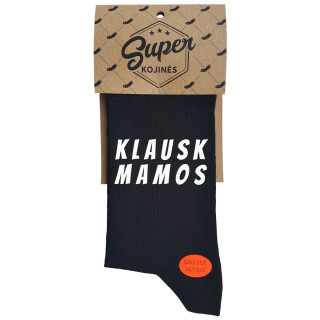 Kojinės "Klausk mamos"