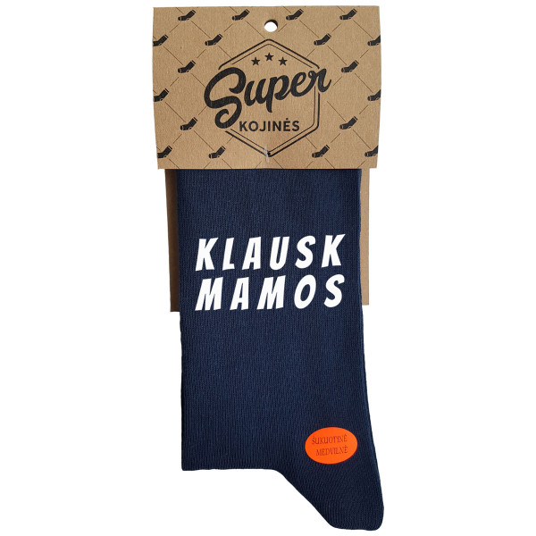 Kojinės "Klausk mamos"