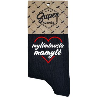Moteriškos kojinės „Mylimiausia mamytė“