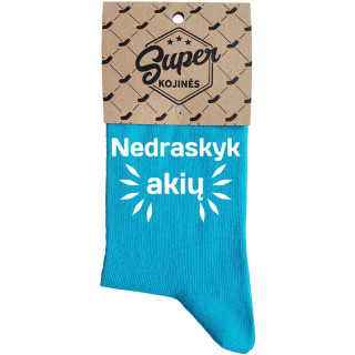 Moteriškos kojinės „Nedraskyk akių“