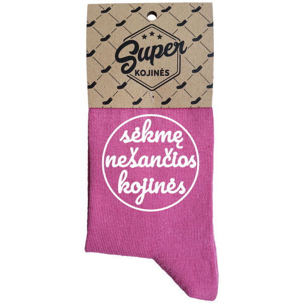 Moteriškos kojinės „Sėkmę nešančios kojinės“ Moteriškos kojinės „Sėkmę nešančios kojinės“