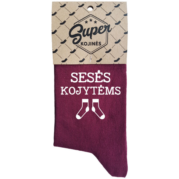 Moteriškos kojinės „Sesės kojytėms“ Moteriškos kojinės „Sesės kojytėms“