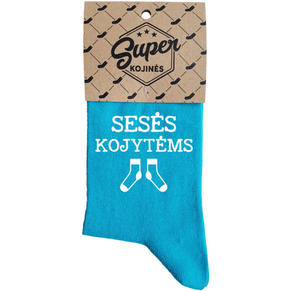 Moteriškos kojinės „Sesės kojytėms“ Moteriškos kojinės „Sesės kojytėms“