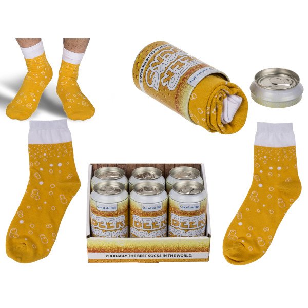 Kojinės skardinėje "Beer socks" Kojinės skardinėje "Beer socks"