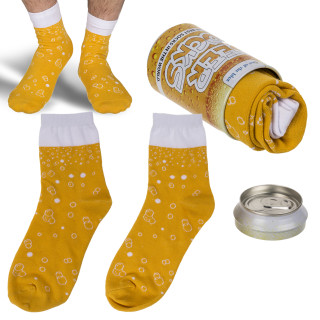 Kojinės skardinėje "Beer socks"