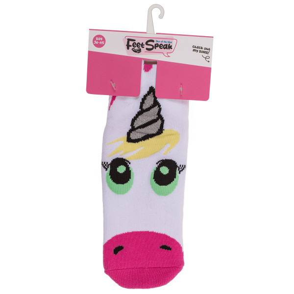 Kojinės su neslystančiu padu "99% unicorn" Kojinės su neslystančiu padu "99% unicorn"