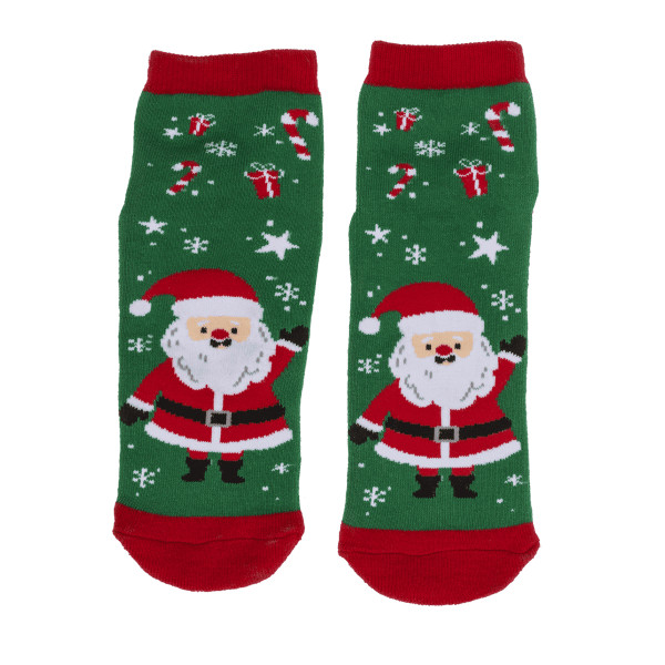 Kojinės su neslystančiu padu "Merry XMas" Kojinės su neslystančiu padu "Merry XMas"