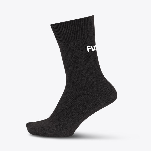 Kojinės su spauda iš galo "Fuck off"