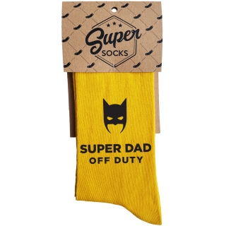 Kojinės "Super dad off duty"
