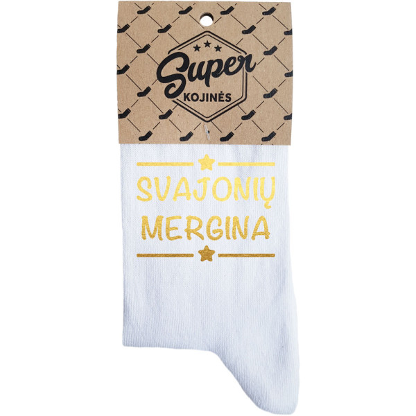 Moteriškos kojinės „Svajonių mergina“