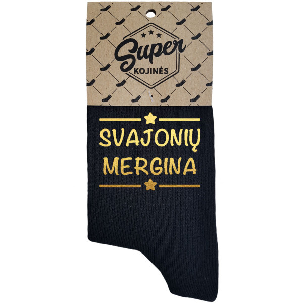 Moteriškos kojinės „Svajonių mergina“