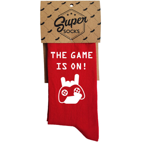 Kojinės "The game is on"