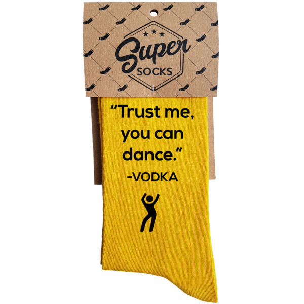 Kojinės "Trust me, you can dance"