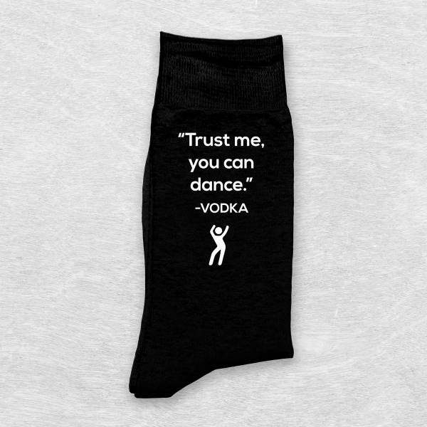 Kojinės "Trust me, you can dance"