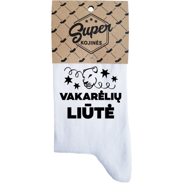 Moteriškos kojinės „Vakarėlių liūtė“ Moteriškos kojinės „Vakarėlių liūtė“