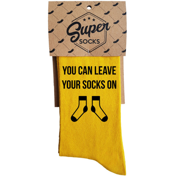 Kojinės "You can leave your socks on"
