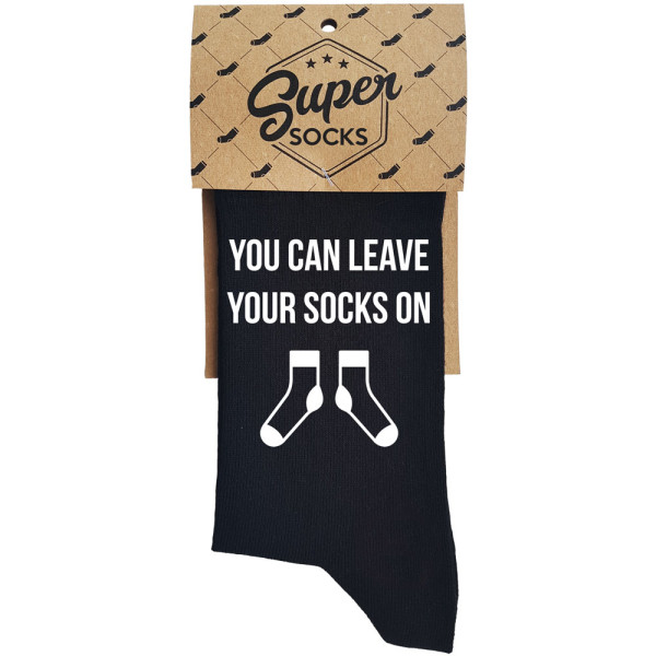 Kojinės "You can leave your socks on"