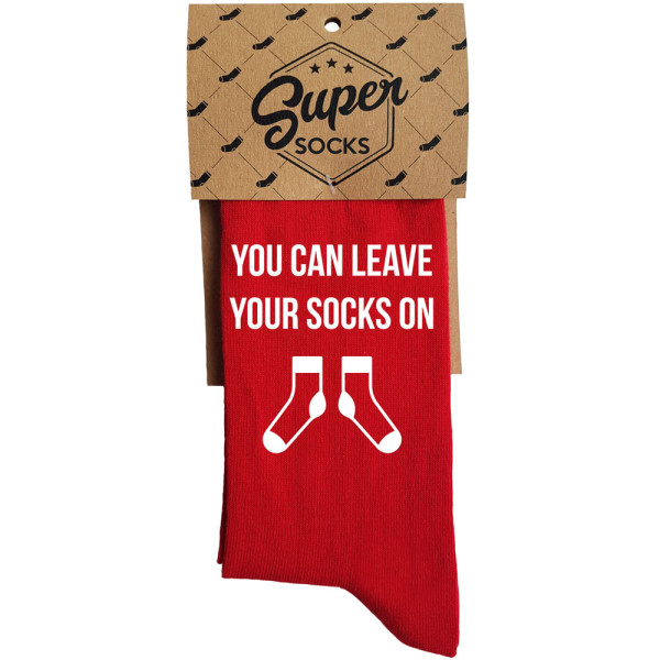 Kojinės "You can leave your socks on"