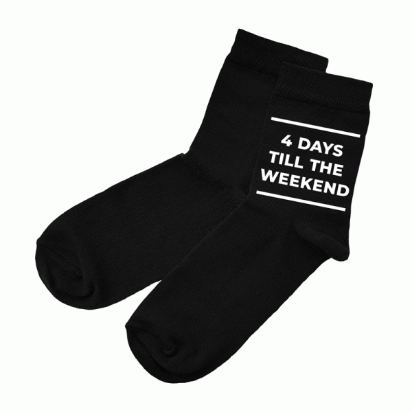 Kojinių rinkinys "Days till weekend" Kojinių rinkinys "Days till weekend"