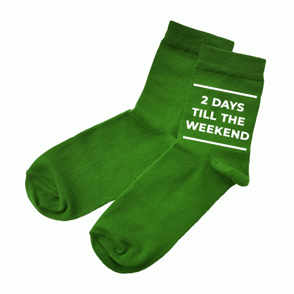 Kojinių rinkinys "Days till weekend" Kojinių rinkinys "Days till weekend"